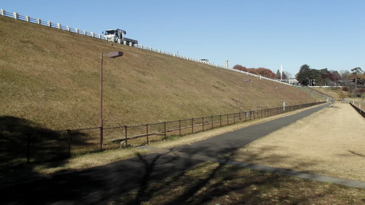 Murayama Upper Dam in Japan