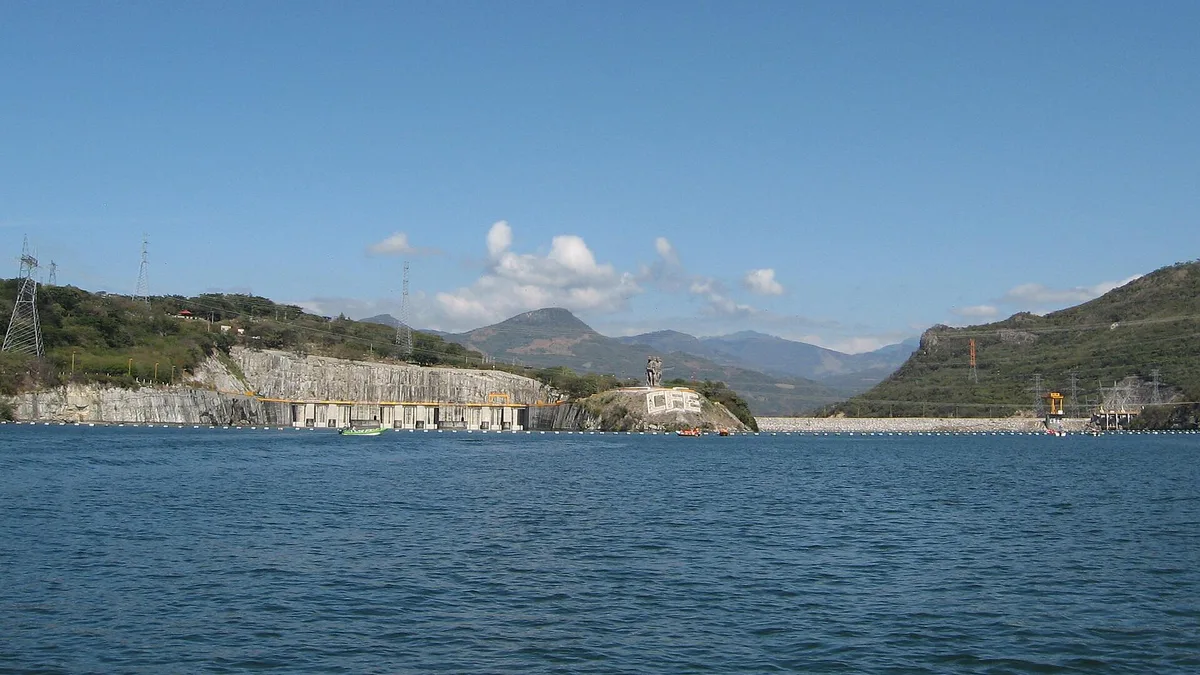 Manuel Moreno Torres Dam in Mexico