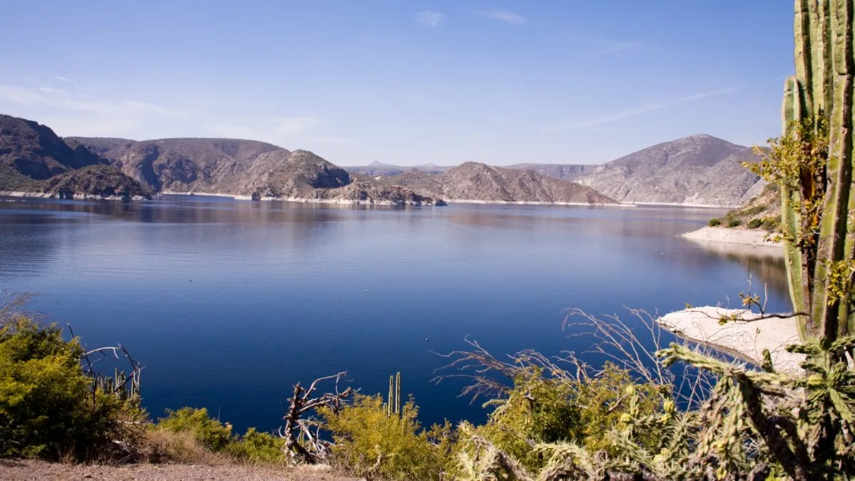 Zimapán Dam in Mexico
