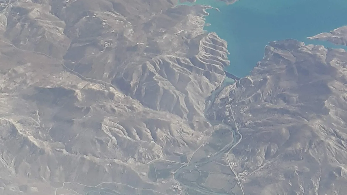 Al Massira Dam in Morocco