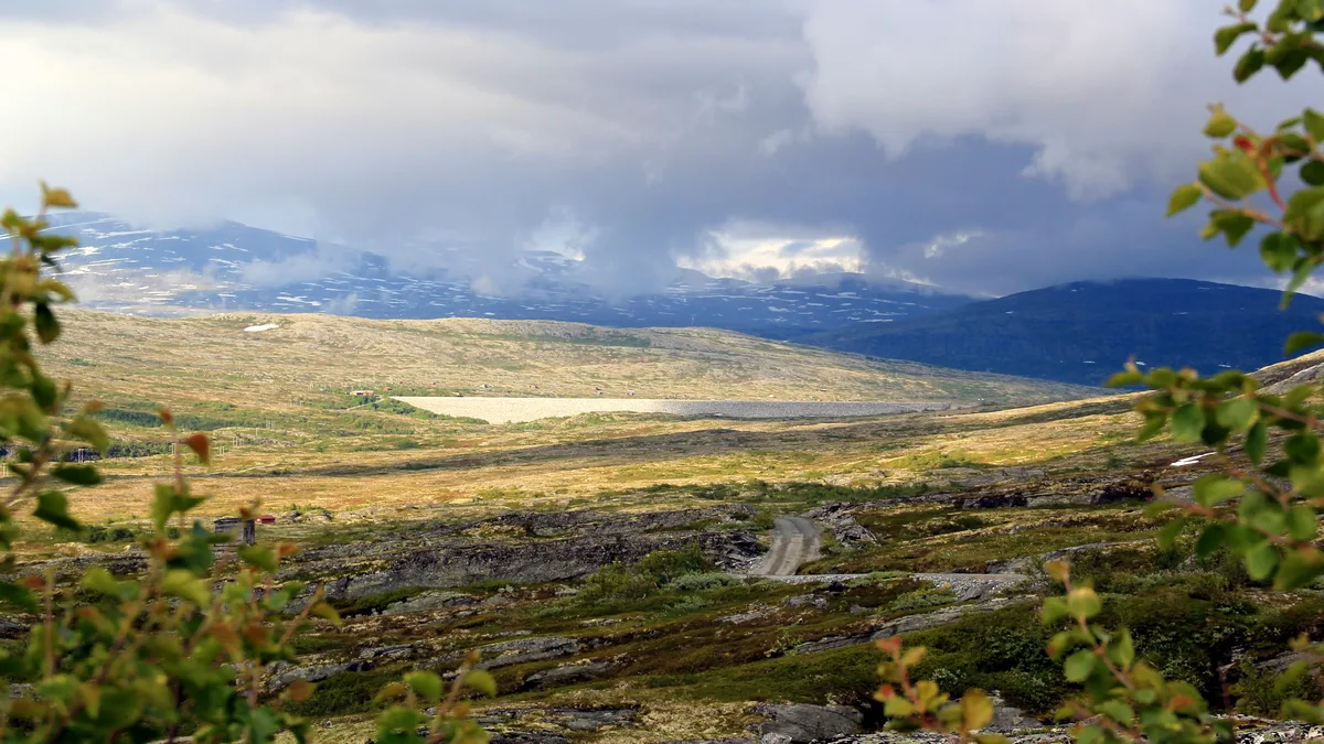 Aursjødammen in Norway