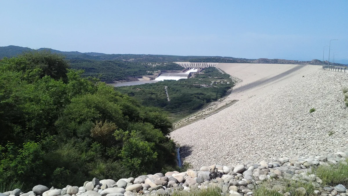 Mangla Dam in Pakistan
