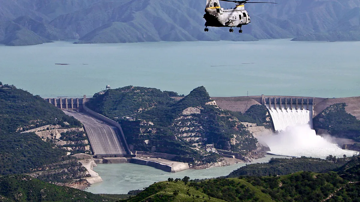 Tarbela Dam in Pakistan