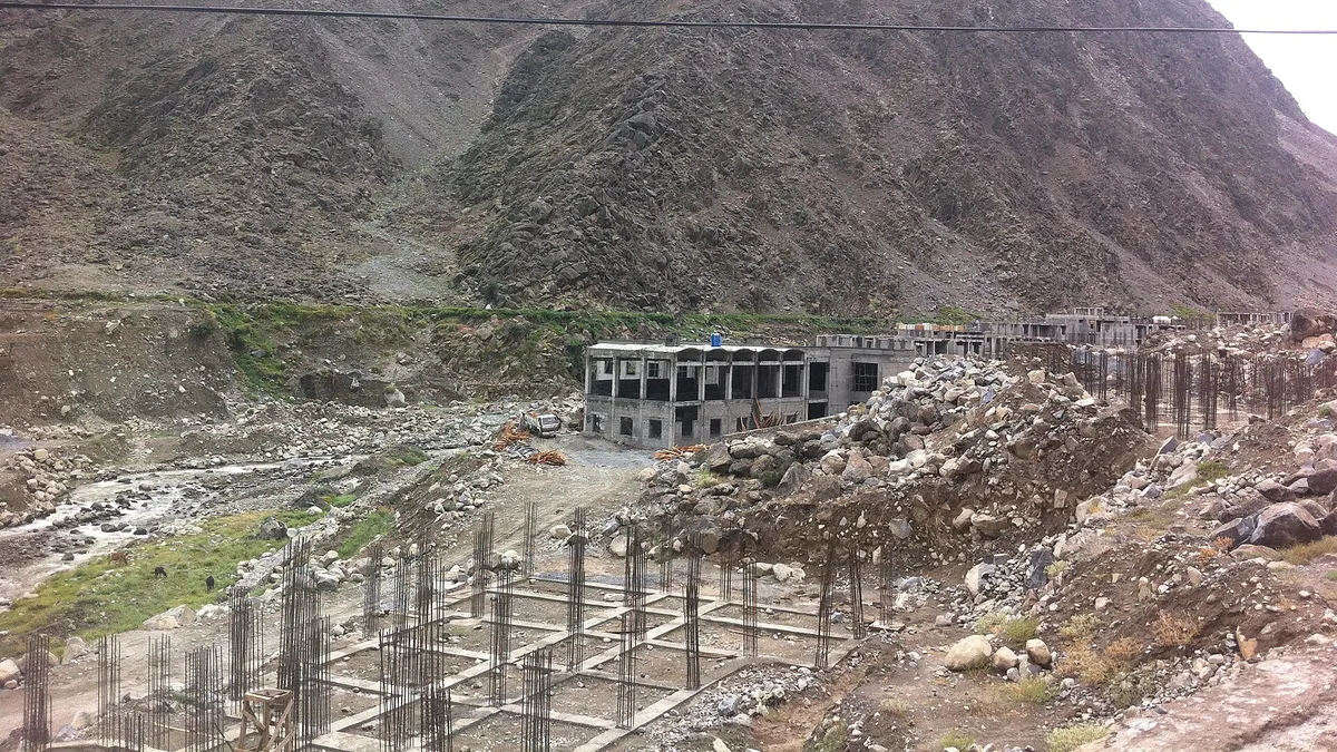 Diamer-Bhasha Dam in Pakistan