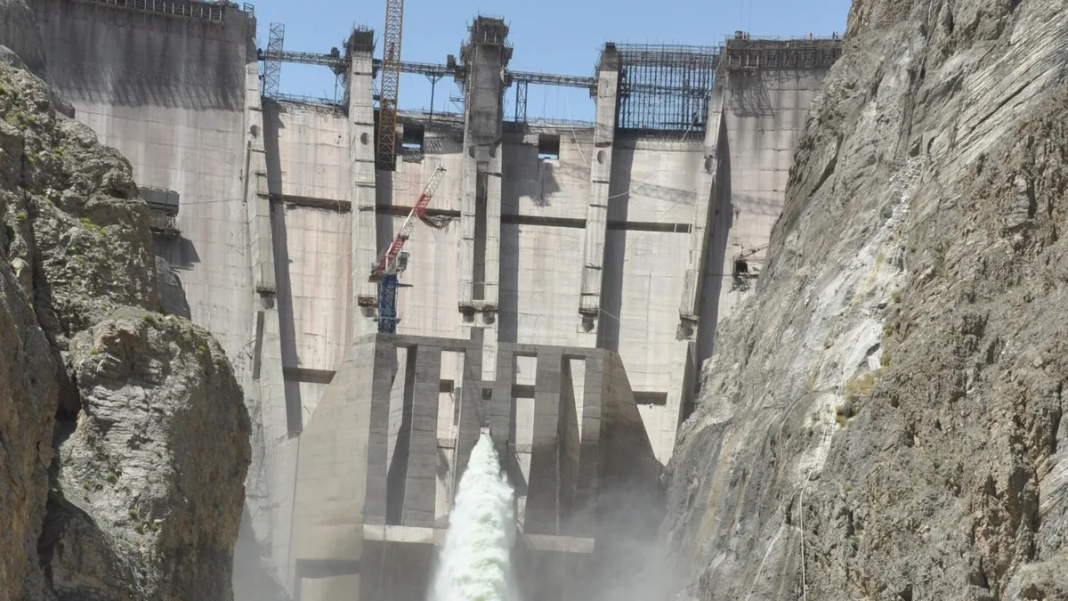 Gomal Zam Dam in Pakistan