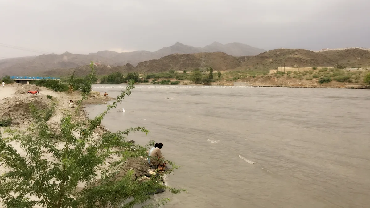 Warsak Dam in Pakistan