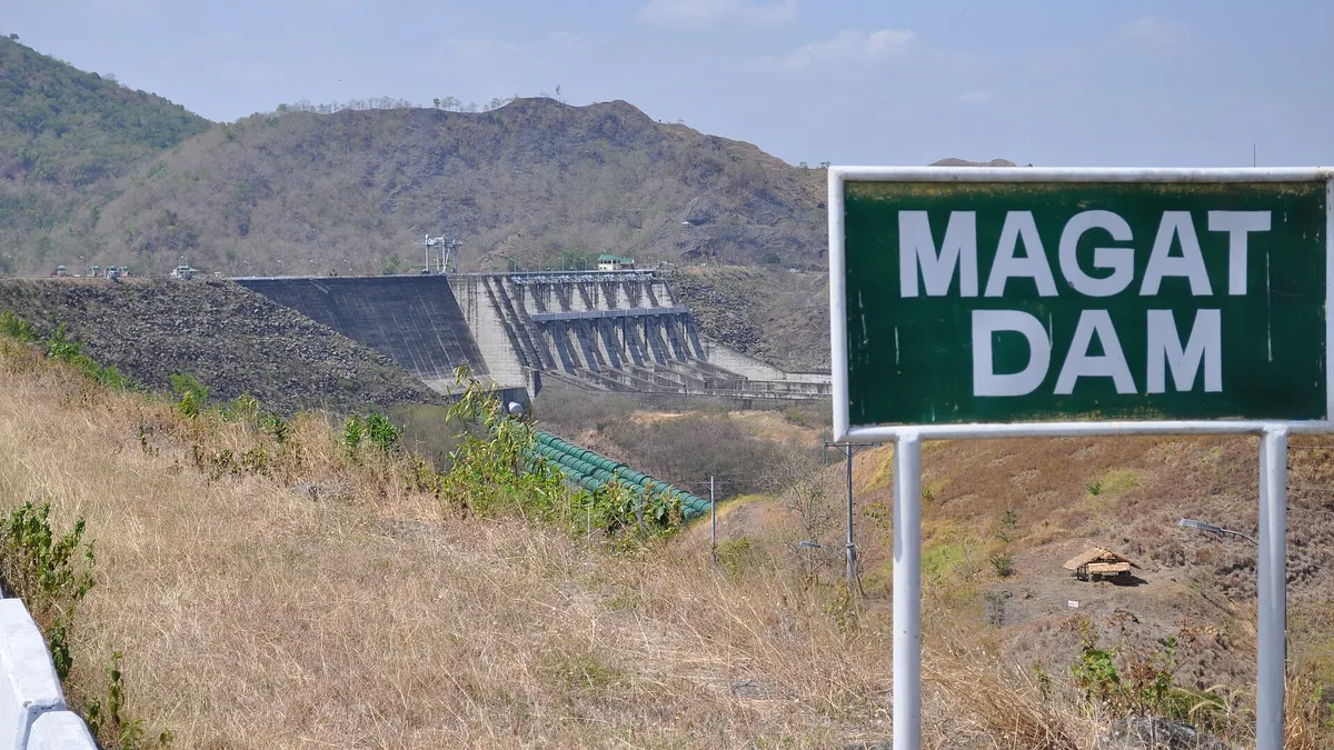 Magat Dam in Philippines