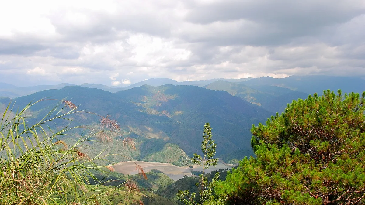 Binga Dam in Philippines