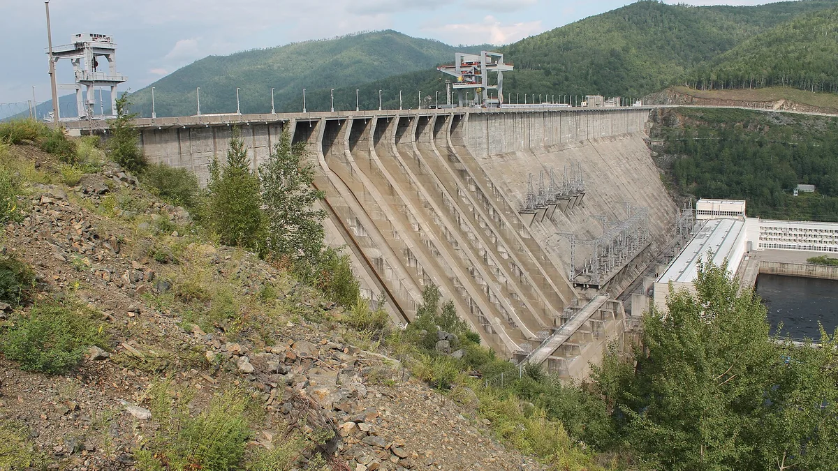 Zeya Dam in Russia