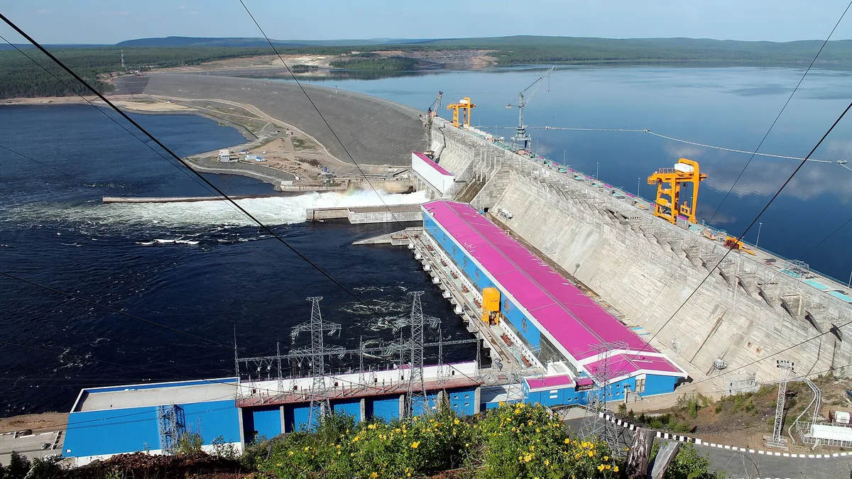 Boguchany Dam in Russia