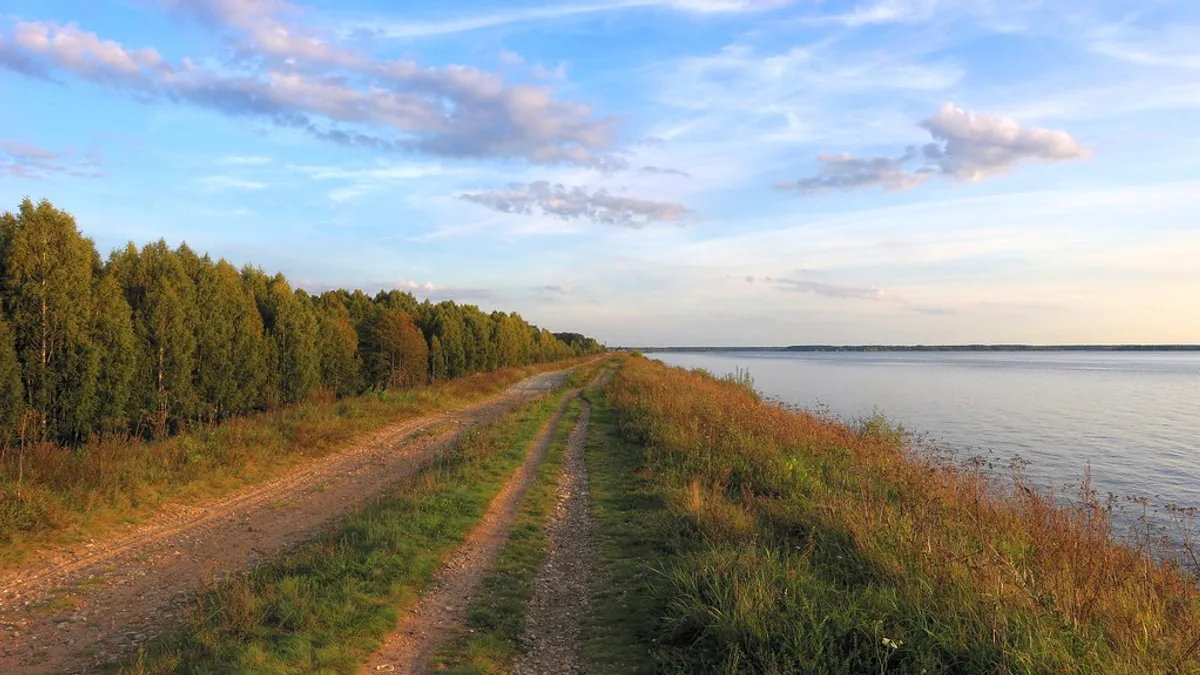 Ivankovo Dam in Russia