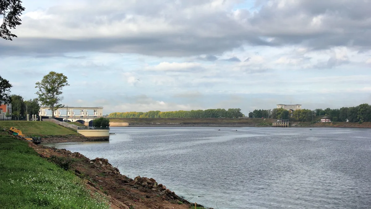 Uglich Dam in Russia