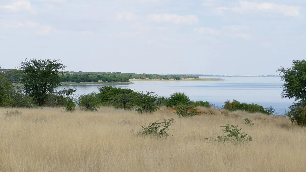 Bloemhof Dam in South Africa