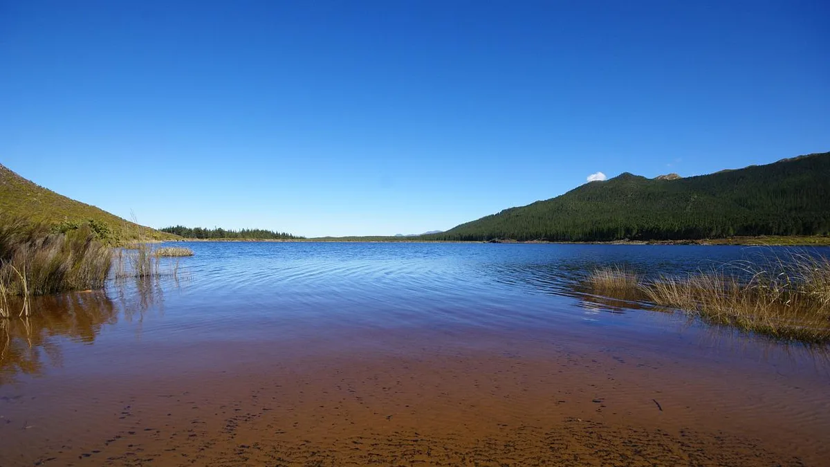 Theewaterskloof Dam in South Africa