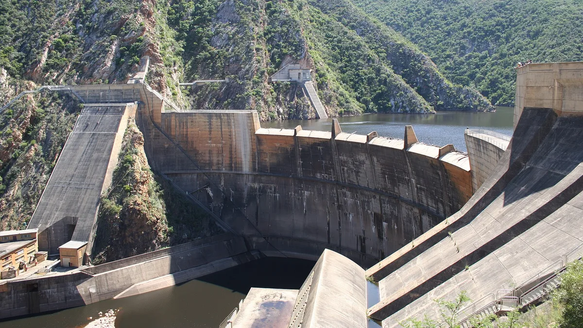 Kouga Dam in South Africa