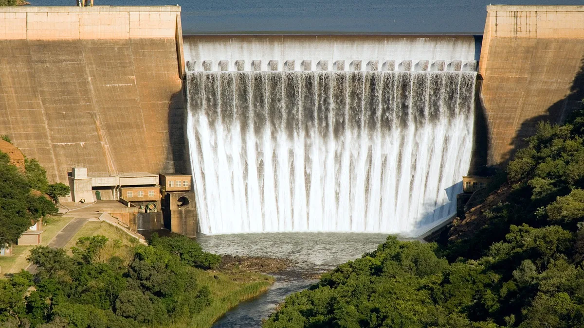Blyderivierpoort Dam in South Africa