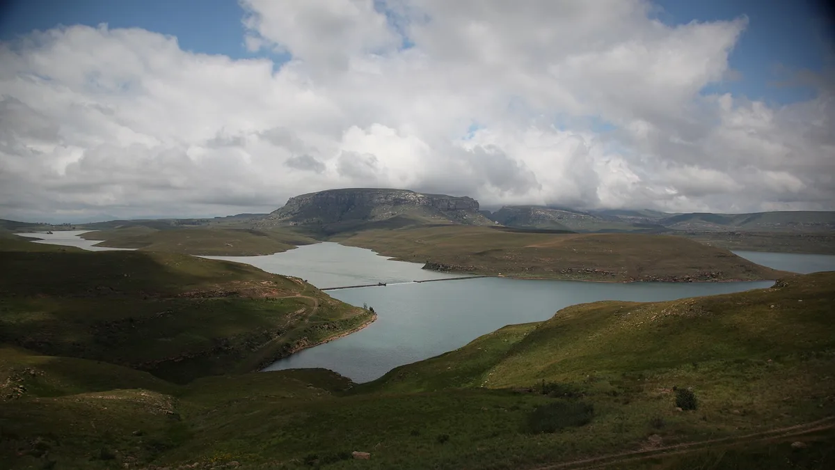 Driekloof Dam in South Africa