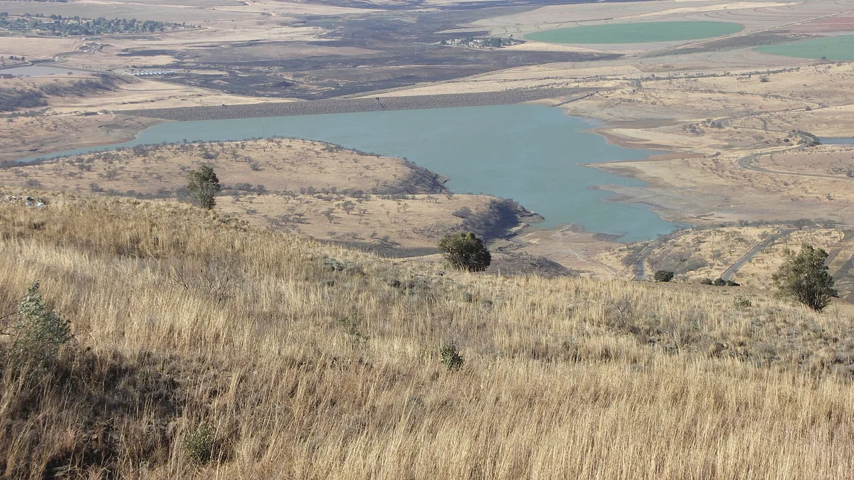 Kilburn Dam in South Africa