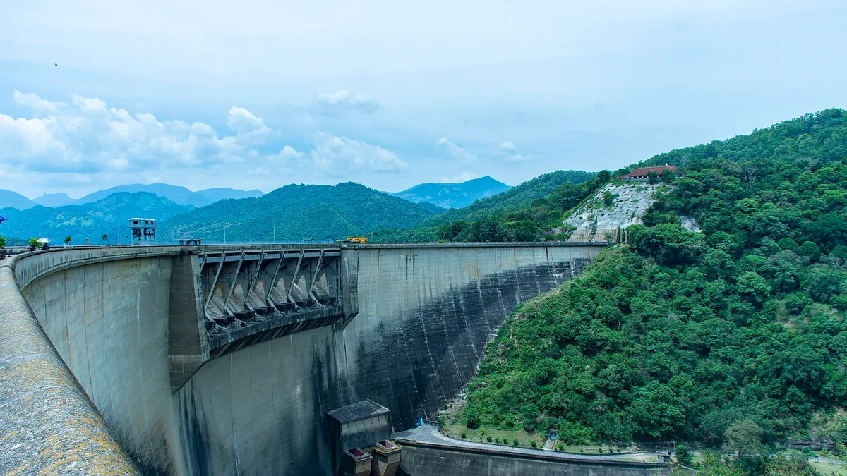 Victoria Dam in South Africa