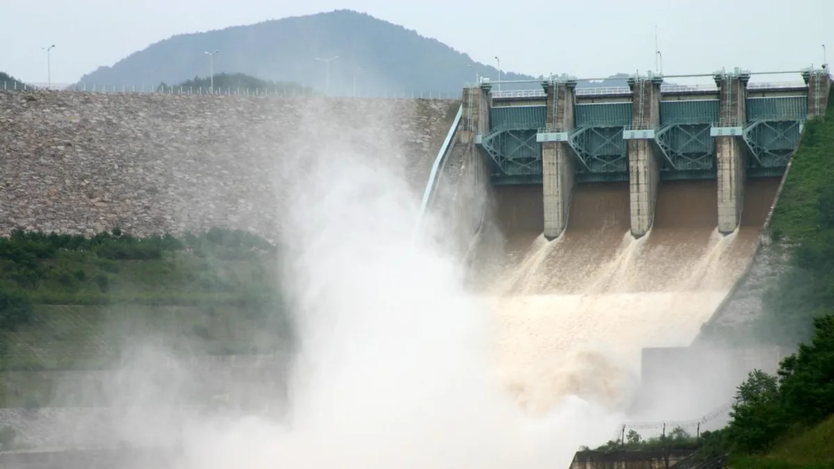 Imha Dam in South Korea