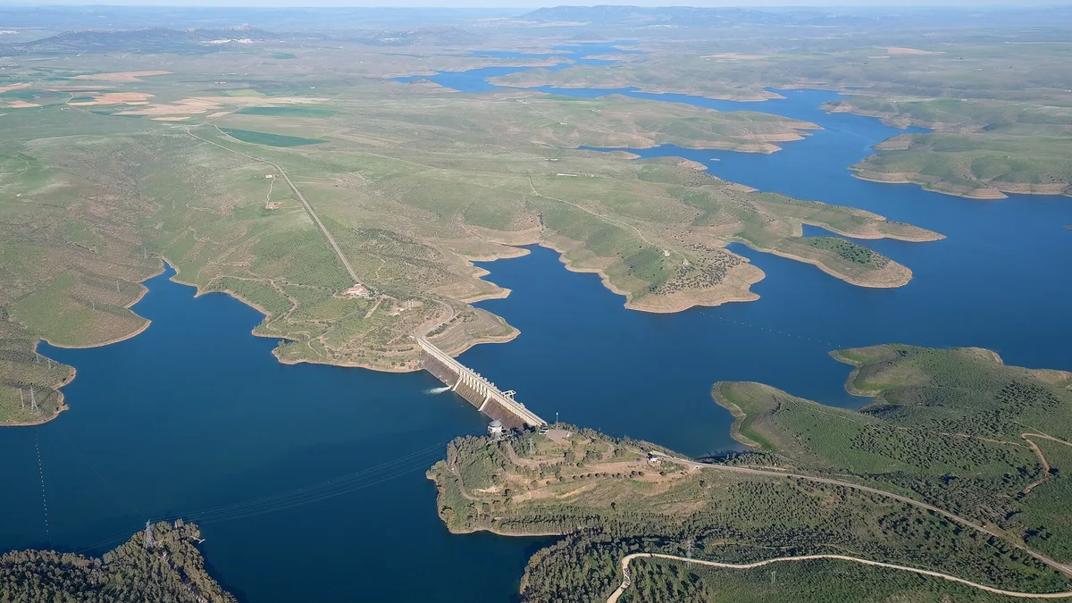La Serena Dam in Spain