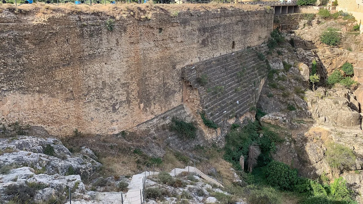 Almonacid de la Cuba Dam in Spain