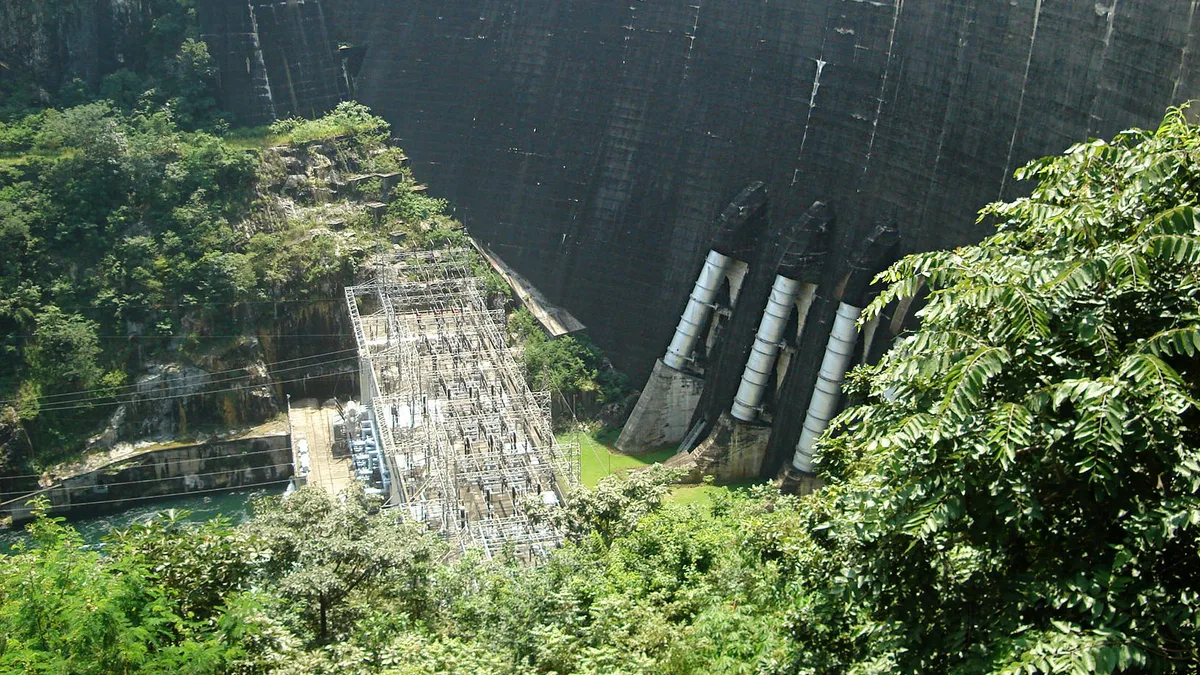 Bhumibol Dam in Thailand
