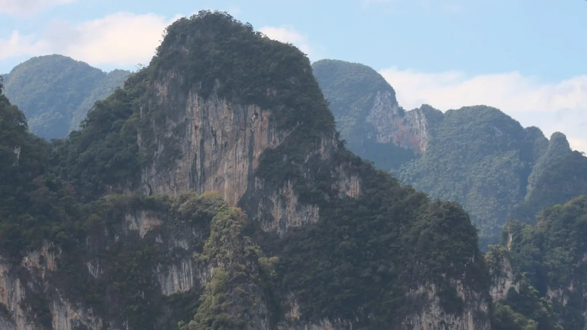 Ratchaprapha Dam in Thailand