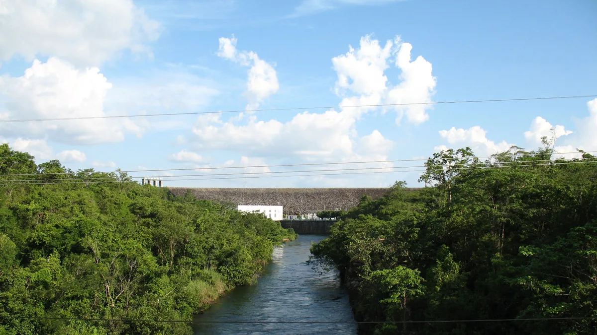 Sirindhorn Dam in Thailand