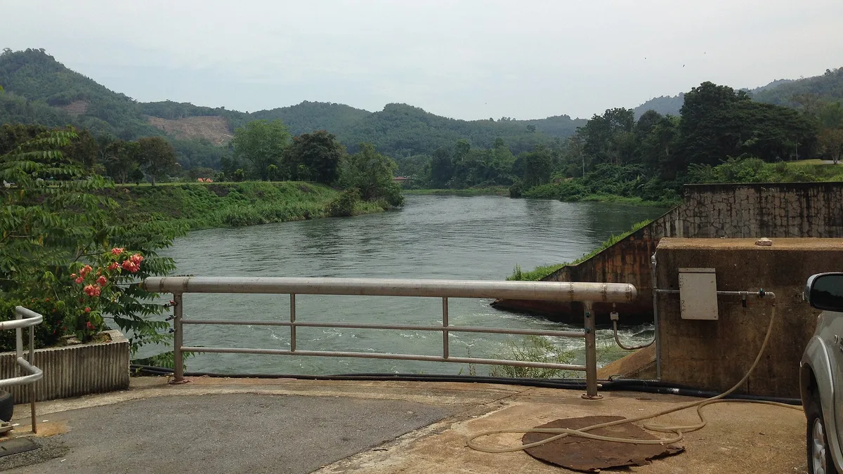 Bang Lang Dam in Thailand