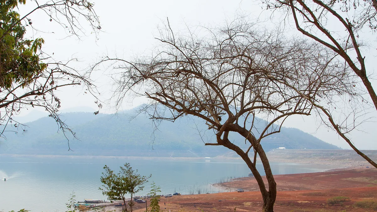 Mae Ngat Somboon Chon Dam in Thailand