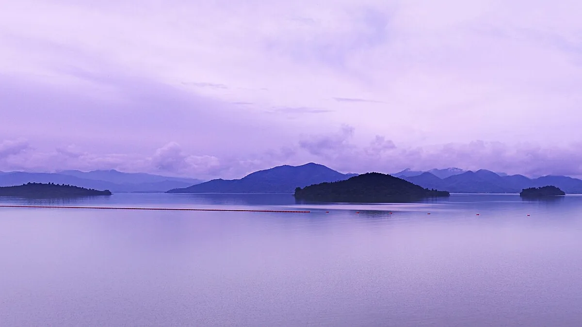 Kaeng Krachan Dam in Thailand