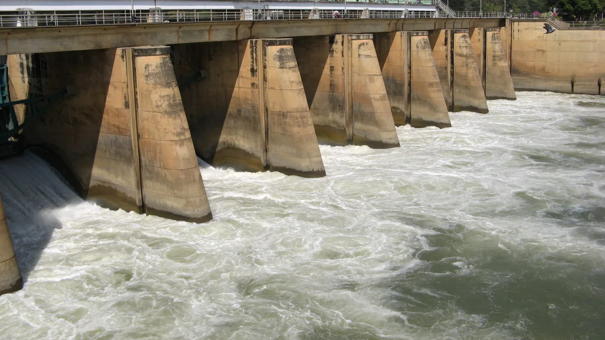 Mae Klong Dam in Thailand