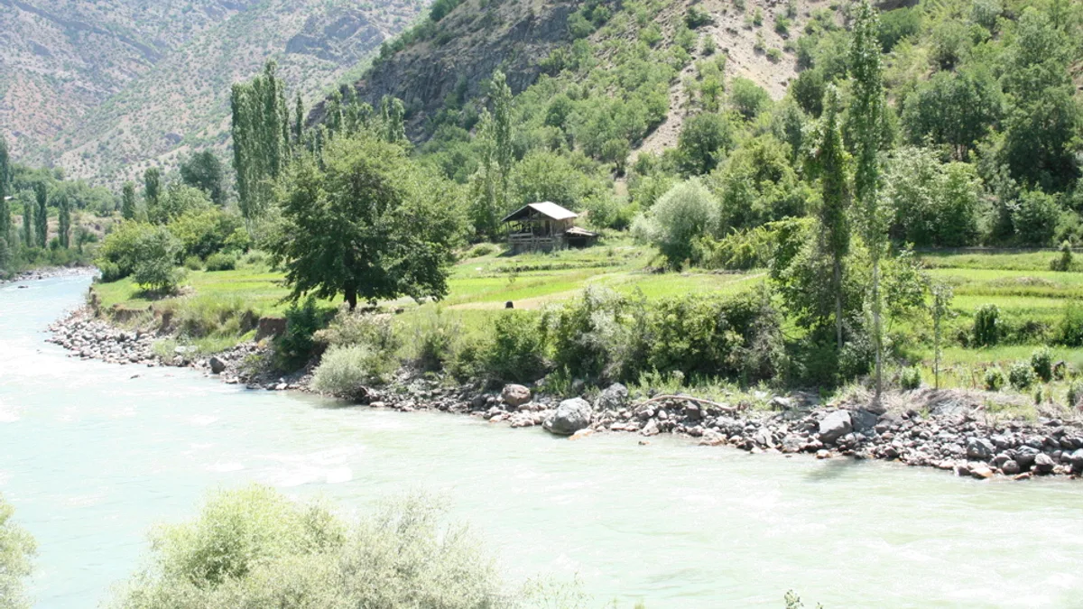 Yusufeli Dam in Turkey