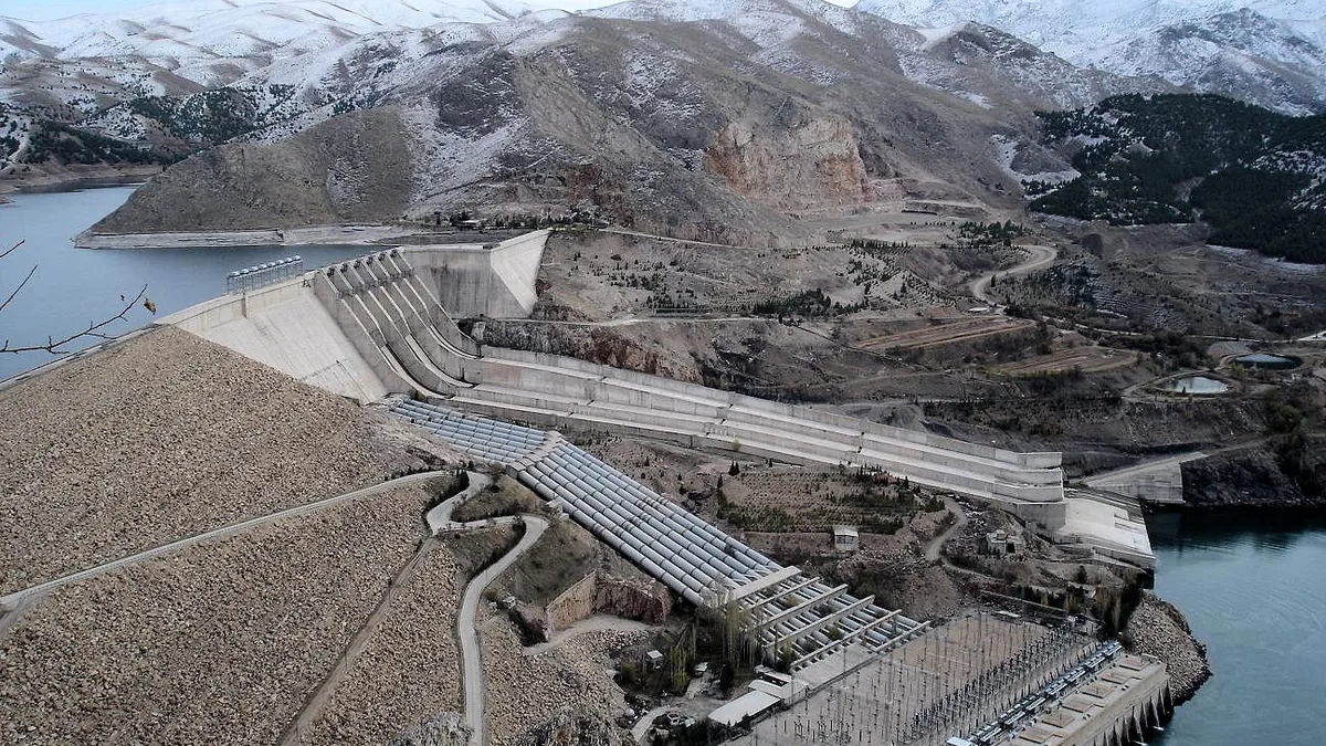 Keban Dam in Turkey