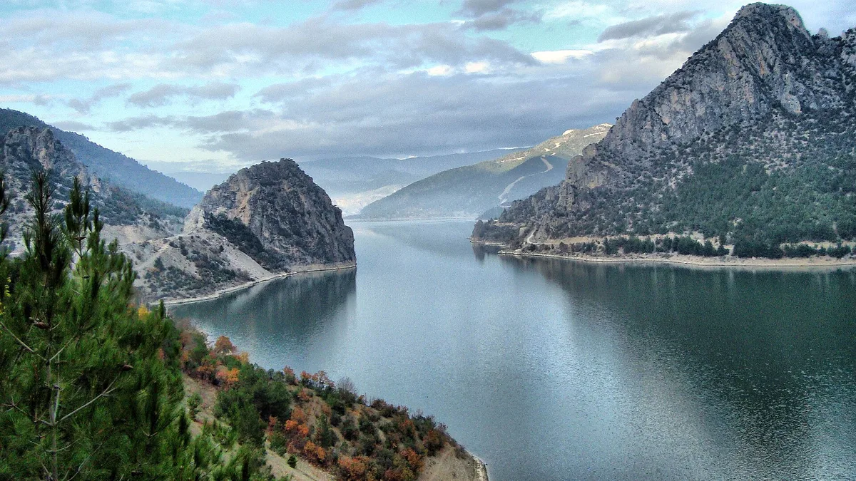 Altınkaya Dam in Turkey