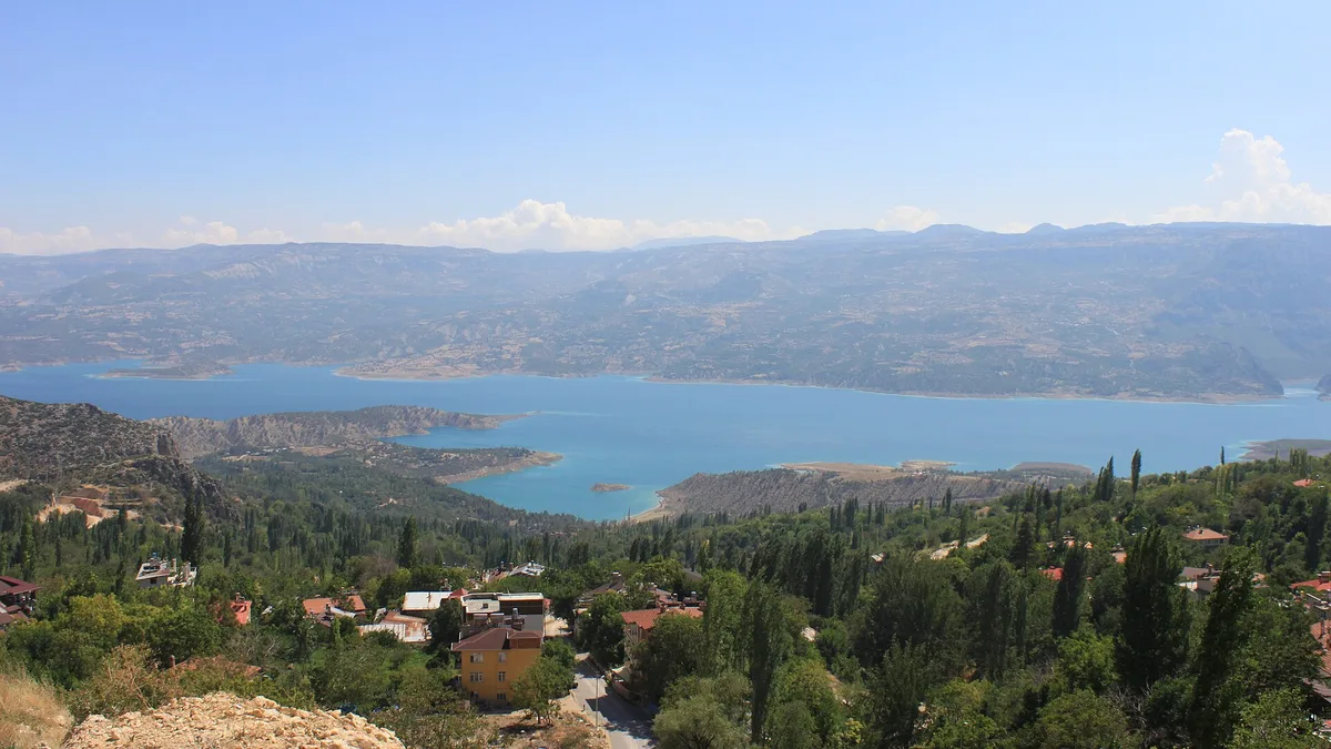 Ermenek Dam in Turkey