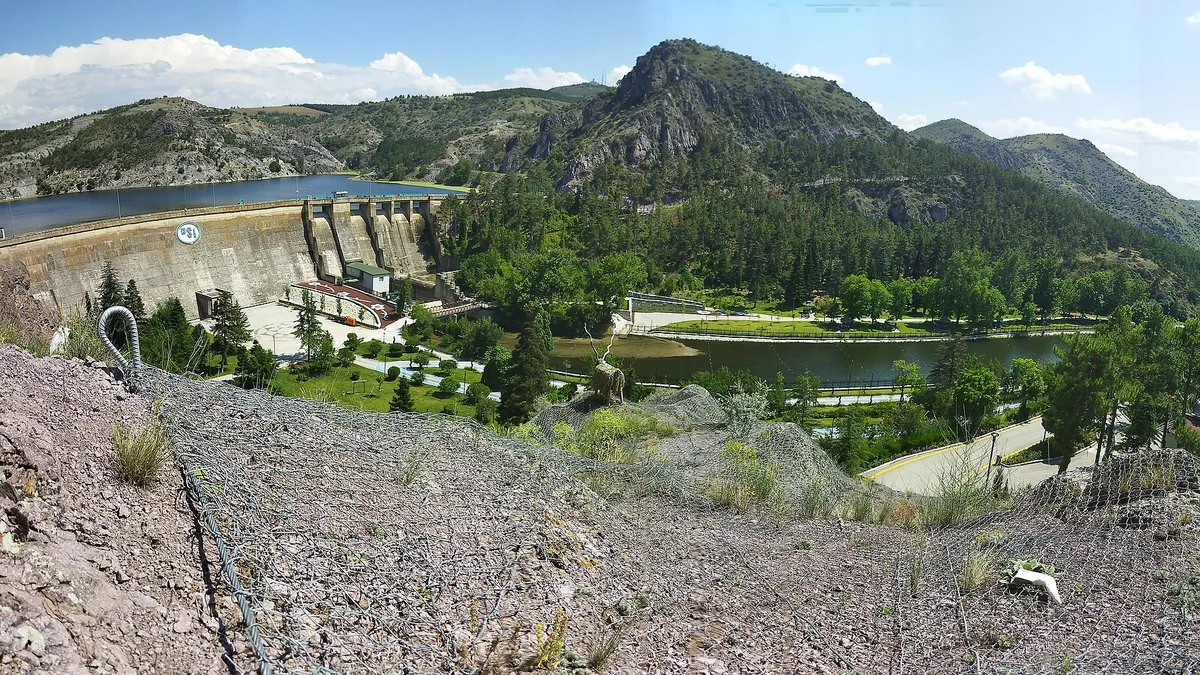 Çubuk-1 Dam in Turkey