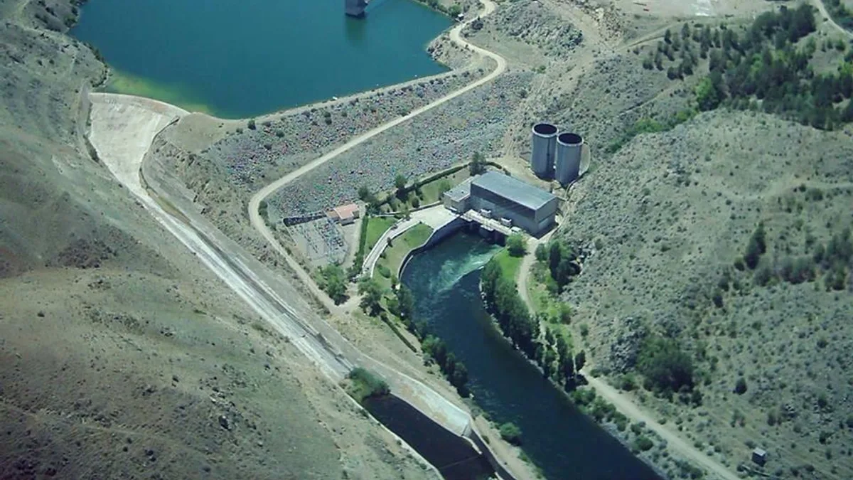 Kesikköprü Dam in Turkey