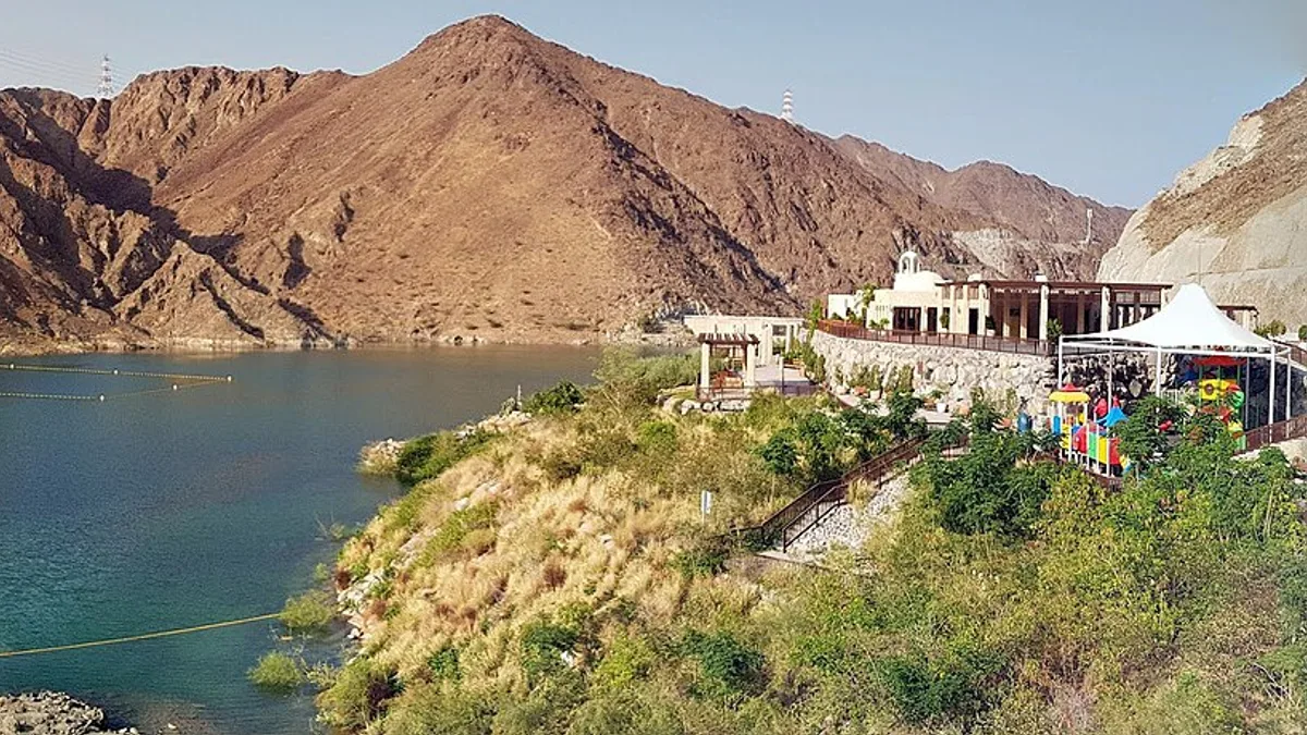 Al Rafisah Dam in United Arab Emirates