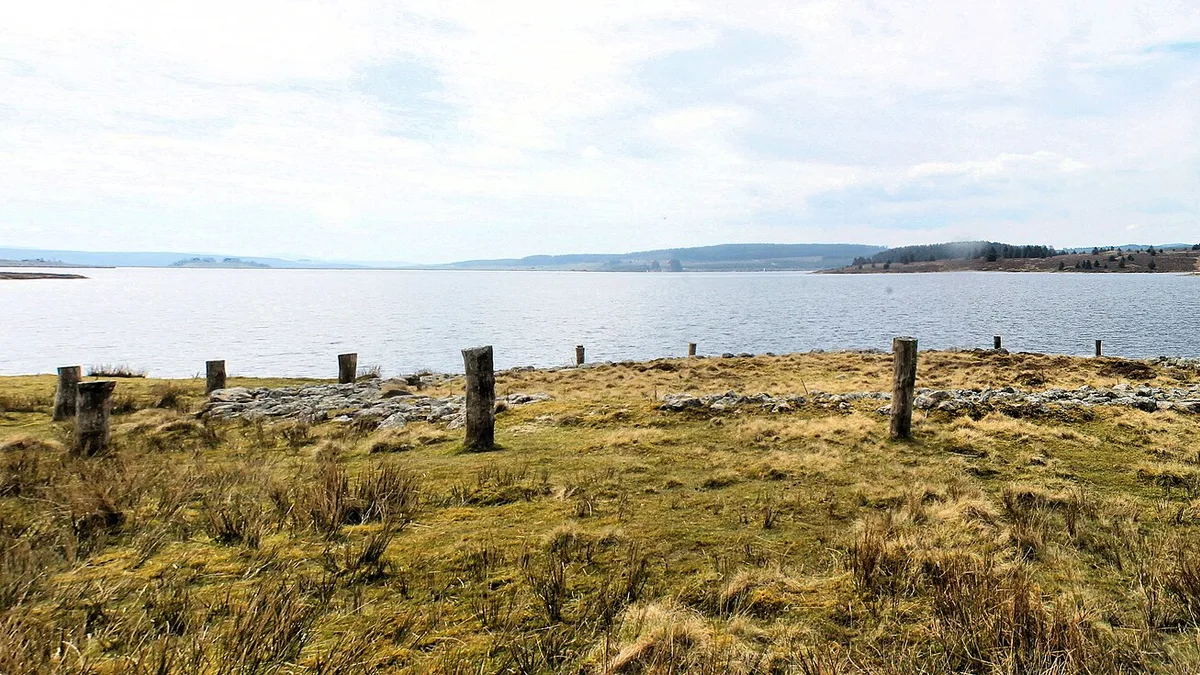 Llyn Brenig Dam in United Kingdom
