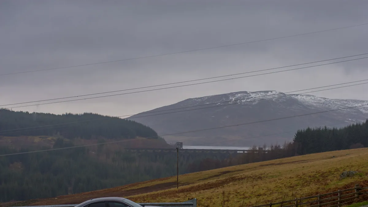 Errochty Dam in United Kingdom