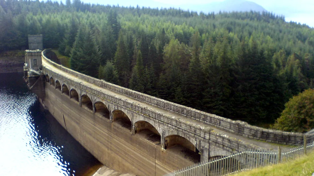 Laggan Dam in United Kingdom