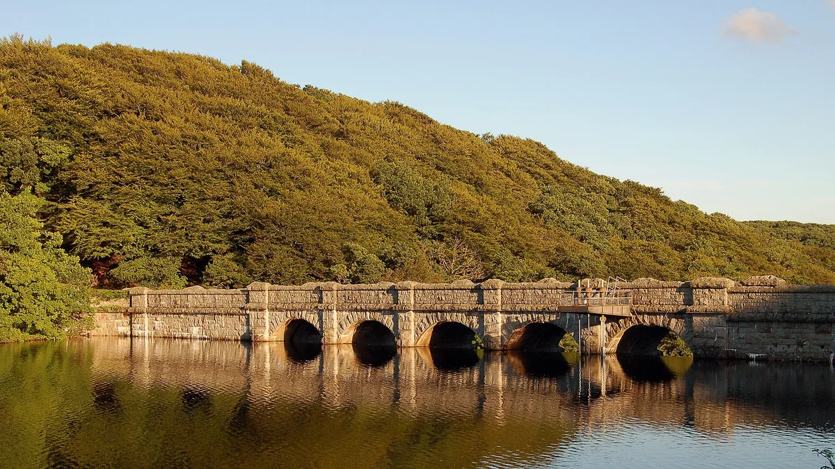 Burrator Dam in United Kingdom