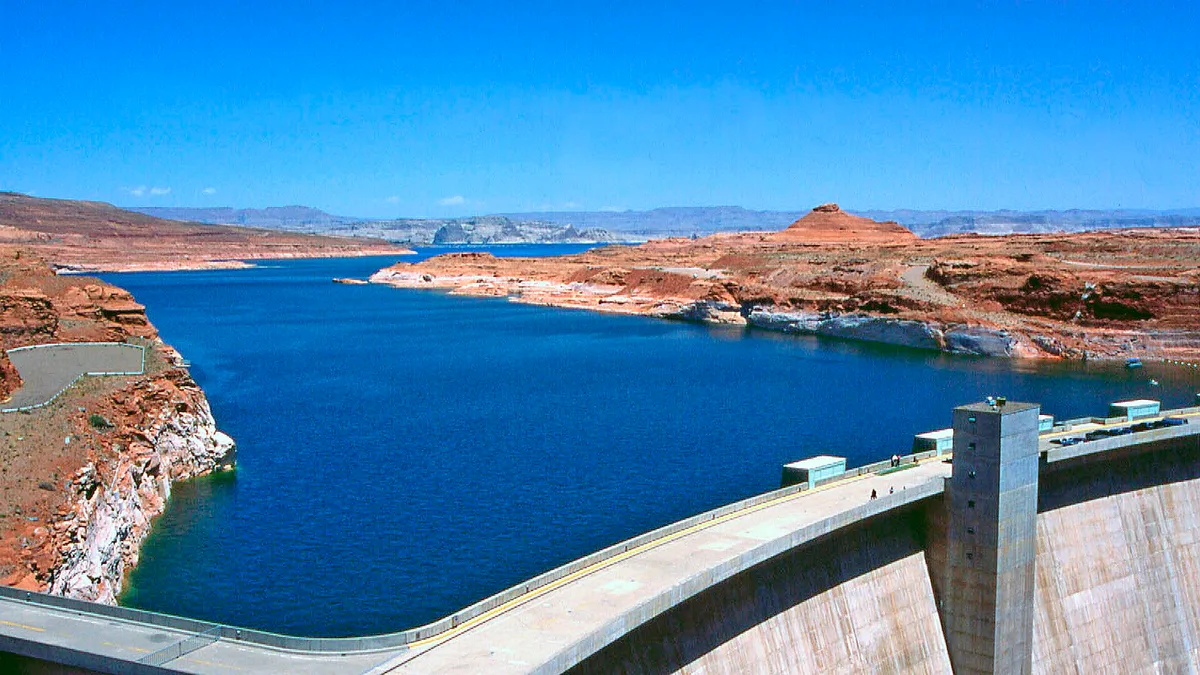 Glen Canyon Dam in United States