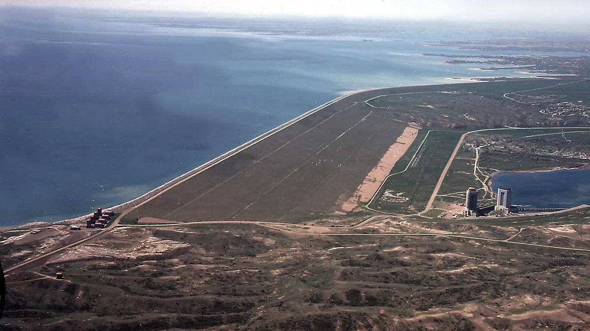 Fort Peck Dam in United States