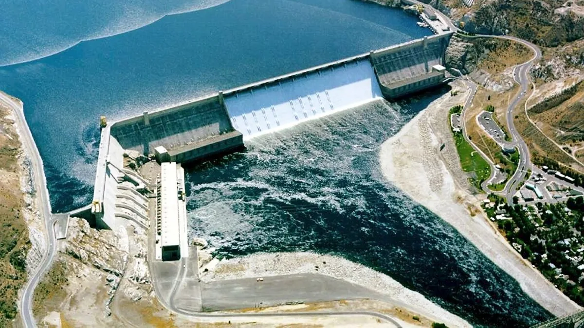 Grand Coulee Dam in United States