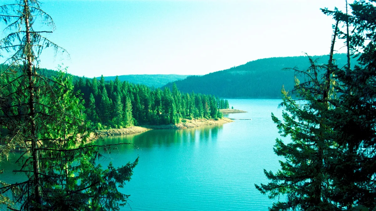 Dworshak Dam in United States