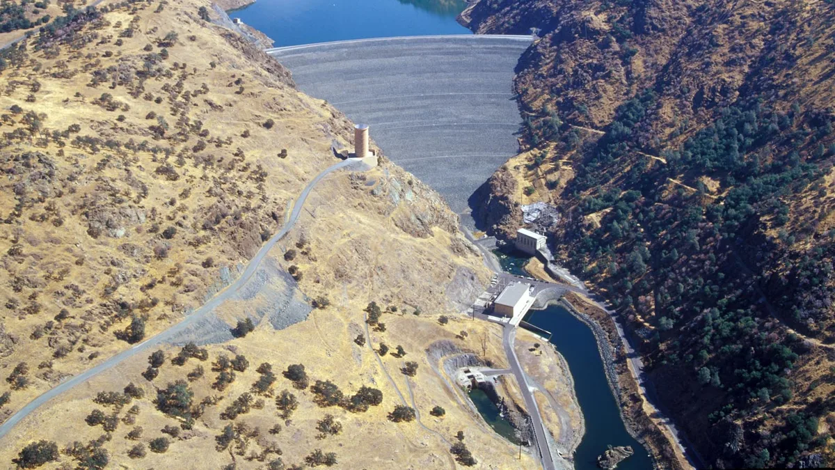 New Melones Dam in United States