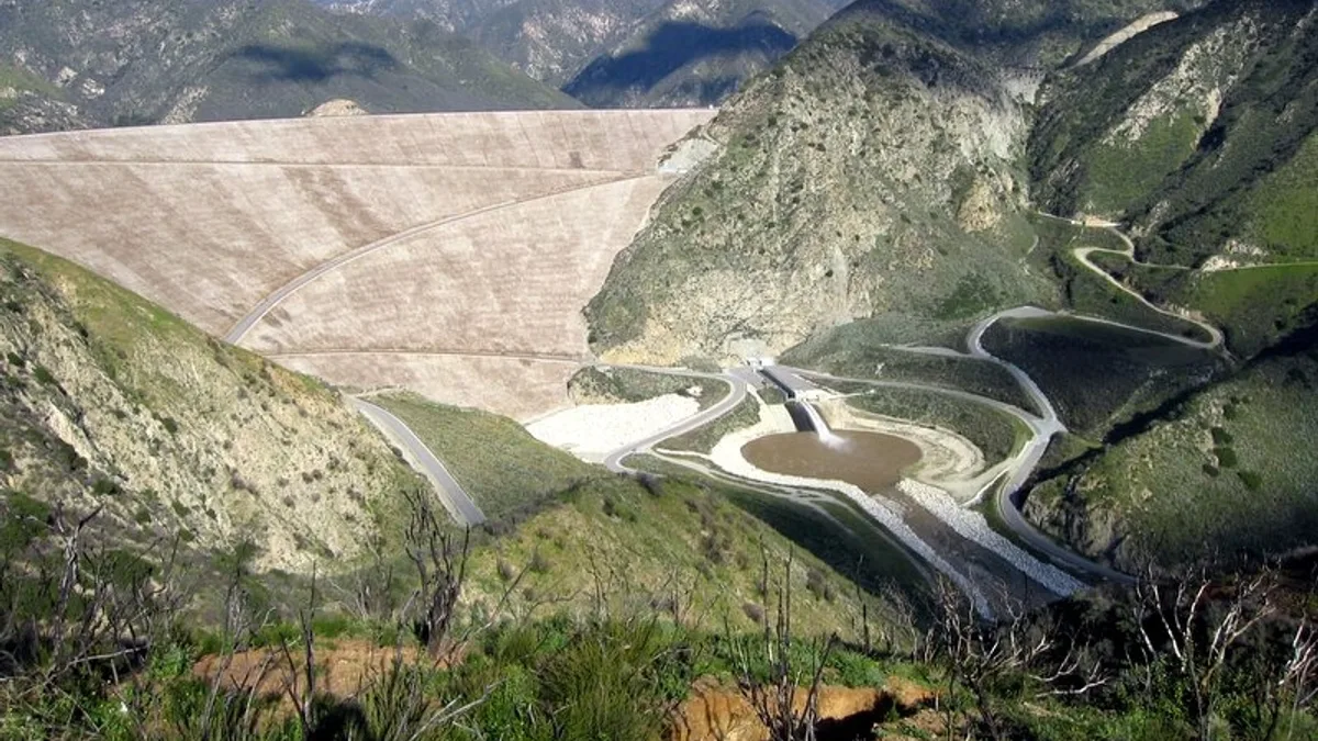Seven Oaks Dam in United States